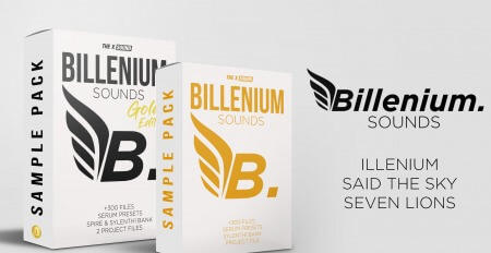 Billenium Sounds ILLENIUM SAID THE SKY SEVEN LIONS Style SAMPLE PACK (+FLP/ALS) Gold Edition Bundle WAV MiDi Synth Presets DAW Templates
